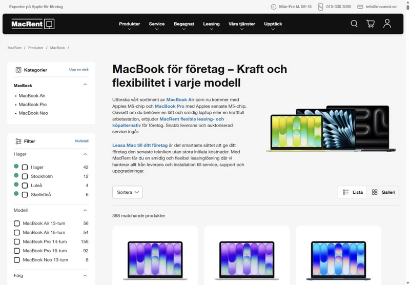 MacRent — A closer look at the MacBook product category.